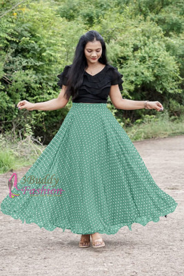 3Buddy Fashion Women Crop Top Skirt Set