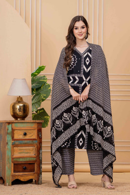 Highlight fashion export Women Kurta Pant Dupatta Set
