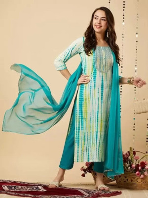 VHS Women Kurta Pant Dupatta Set