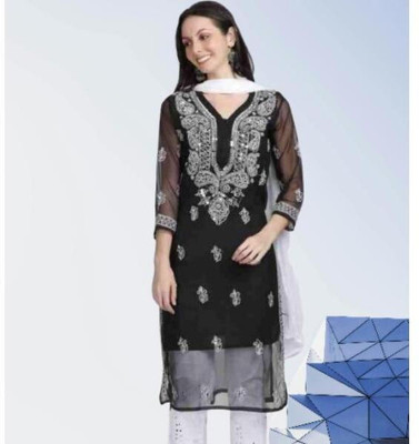 HouseOfCommon Women Kurta Sharara Dupatta Set