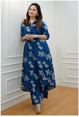 SHEVASTRAM Women Kurta Pant Set