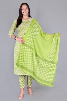 Shubhlabh Women Kurta Pant Dupatta Set