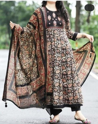 KRISHA CREATION Women Kurta Pant Dupatta Set