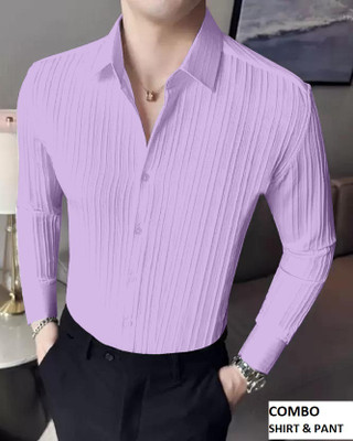 TorontoCN Men Shirt Pant Set