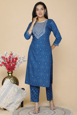 Patni Ethnic Women Kurta Pant Set