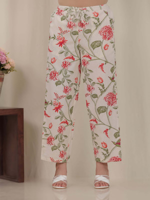 Aramya Comfort Fit Women Multicolor Trousers