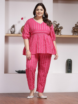 Stylum Women Ethnic Top Pant Set