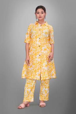 Look Classic Women Ethnic Top Pant Set