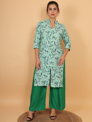 trendzmy Women Kurta Palazzo Set