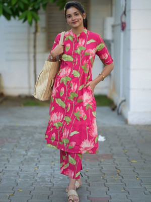 RUBIZA Women Kurti Pant Set