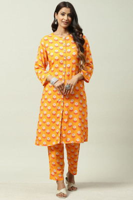 BIBA Women Kurti Pant Set