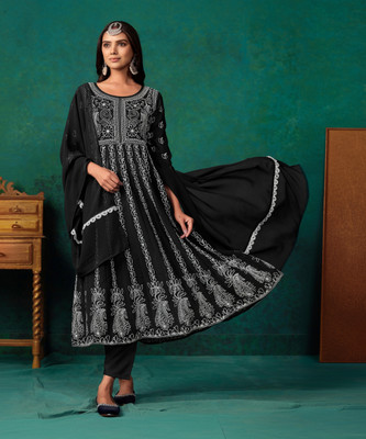 Ethnic Junction Women Kurta Pant Dupatta Set