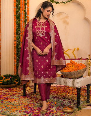 Skylee Women Kurta Pant Dupatta Set
