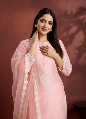 AVANSHEE Women Kurta Pant Dupatta Set