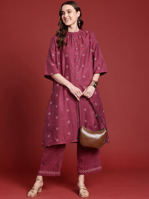 ANOUK Women Kurta Palazzo Set