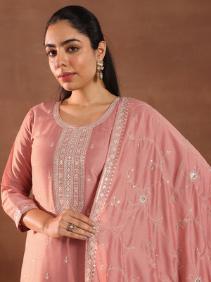 LIBAS Women Kurta Pant Dupatta Set