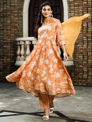 Jaipur Kurti Women Kurta Pant Dupatta Set