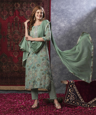 Anni Designer Women Kurta Pant Dupatta Set