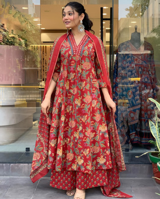 Irtada Women Kurti Palazzo Set