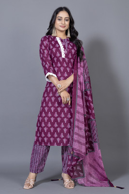 KALAVRITTA Women Kurti Pant Dupatta Set