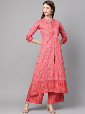stitch plus Women Kurta Palazzo Set