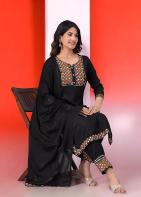 JIYAAN CREATION Women Kurta Palazzo Set