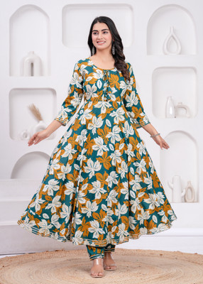 saloni creation Women Kurta Pant Set