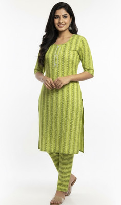 GIRLS TREND Women Kurta Pant Set
