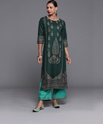 Indo Era Women Kurta Palazzo Set