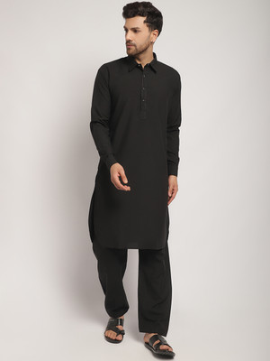 BANHUSSAIN Men Kurta Salwar Set