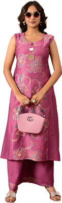 stylenx Women Kurti Palazzo Set