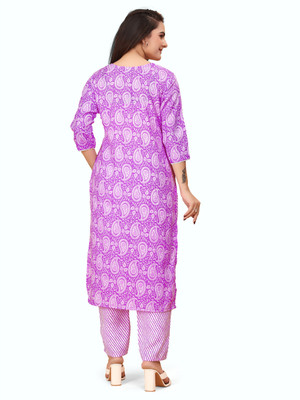 Diamoons Women Kurta Pant Set