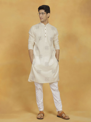 VASTRAMAY Men Kurta Pyjama Set