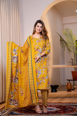 Preetshri Women Kurta Pant Dupatta Set