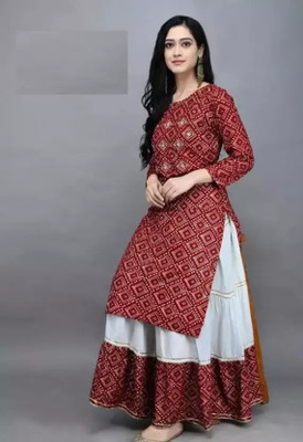Shayona Creation Women Kurta Skirt Set