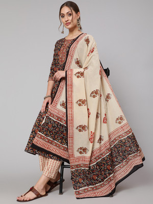 GLAM ROOTS Women Kurta Pant Set