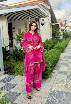 Zarista Creation Women Kurta Pant Dupatta Set
