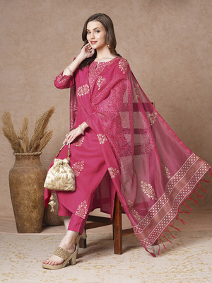 Divastri Women Kurta Pant Dupatta Set