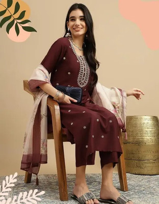 DIGZI CREATION Women Kurti Pant Dupatta Set