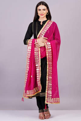 Highlight fashion export Women Kurta Pant Attached Dupatta Set