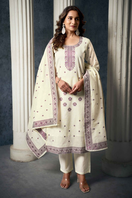Peachmode Women Kurti Pant Dupatta Set