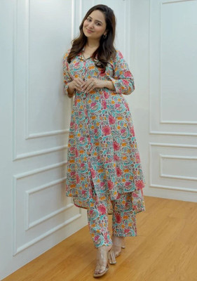 DIVACREATION Tunic Pant Co-ords Set