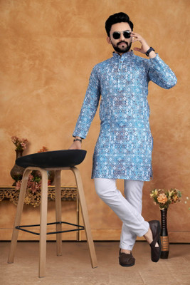 Kunj Creation Men Kurta Pyjama Set