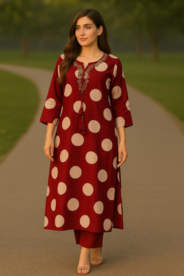 SheenEthnics Women Kurta Palazzo Set