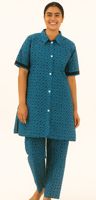 Prodip Creation Women Kurti Pyjama Set