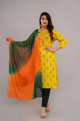 SHYAM SHIVAM CREATIONS Women Kurta Pant Dupatta Set