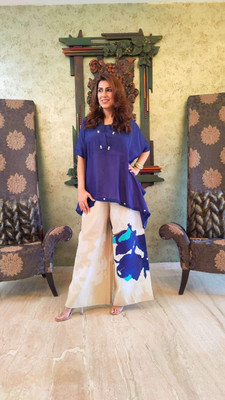 FIRSTFAB FASHION Women Shirt Palazzo Set