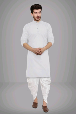 ZEDIN Men Kurta Dhoti Set