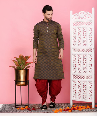Sydney Heights Men Kurta Patiala Set