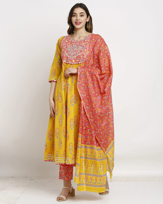Rajnandini Women Kurta Pant Dupatta Set
